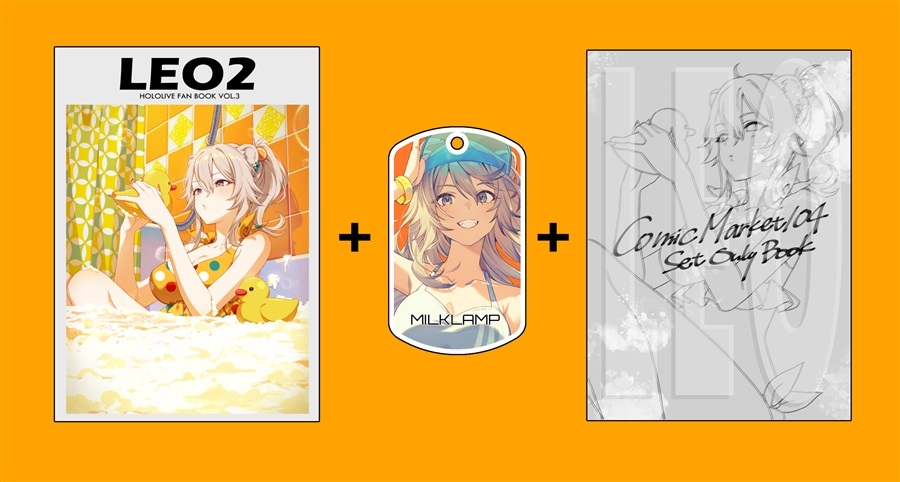 「同人代購」「Melonbooks代購」ミルクランプ - トマリ LEO2 - HOLOLIVE FAN BOOK Vol.3