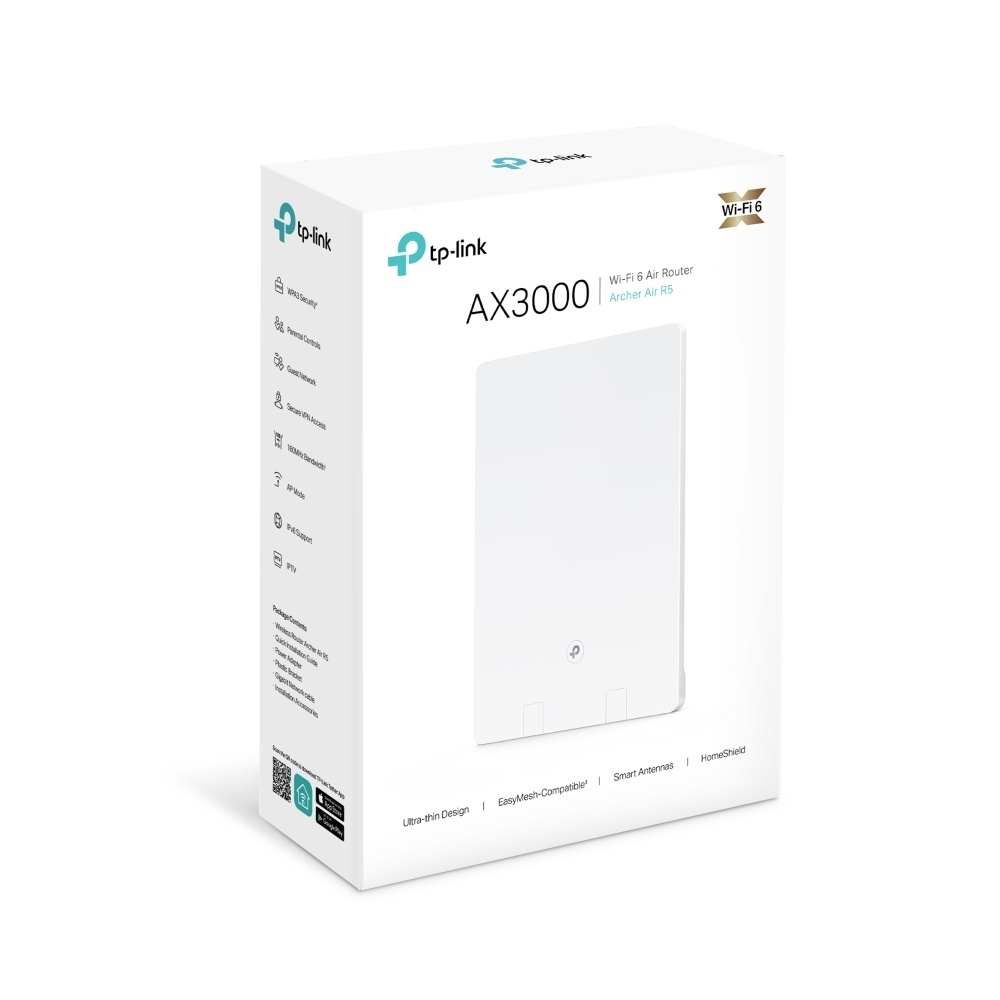 TP-Link Archer Air R5 AX3000 Wi-Fi 6 Air Mesh 路由器