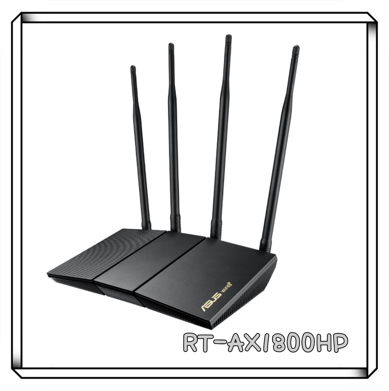 ASUS 華碩 Ai Mesh 雙頻 WiFi 6 無線路由器 RT-AX1800HP