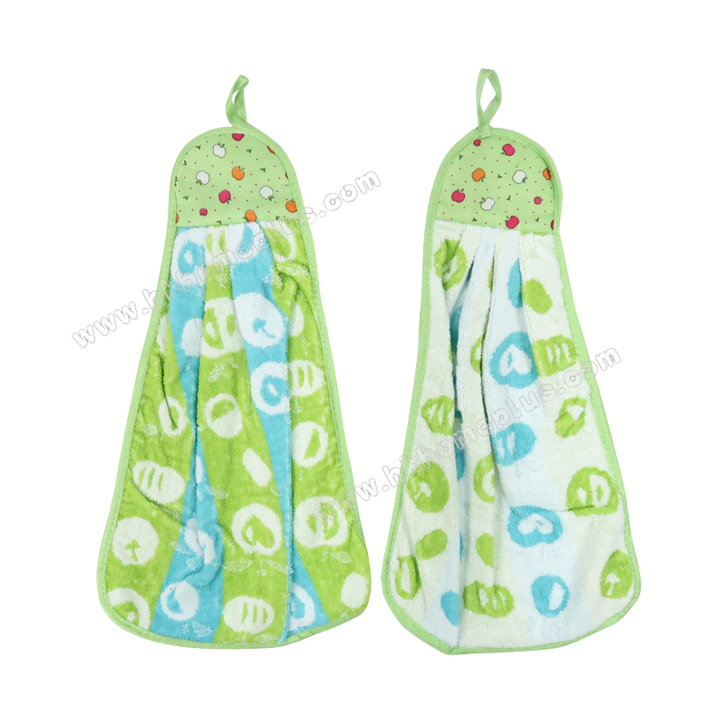 6條裝 印花厚身抹手巾 4040361