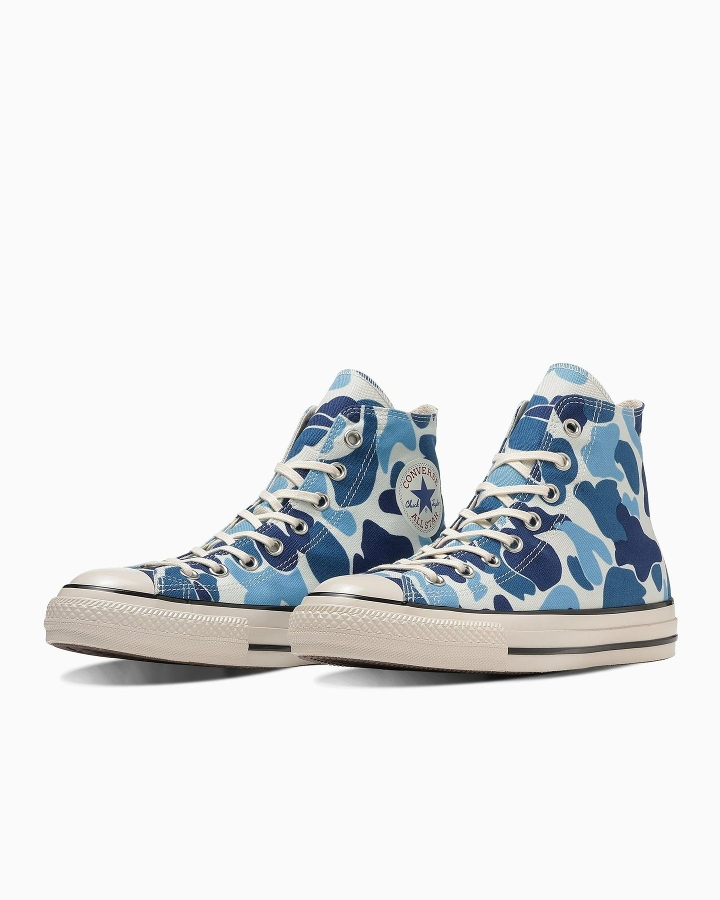限時特價預購┃日本 CONVERSE ALL STAR US 83CAMO CL HI 藍色 迷彩