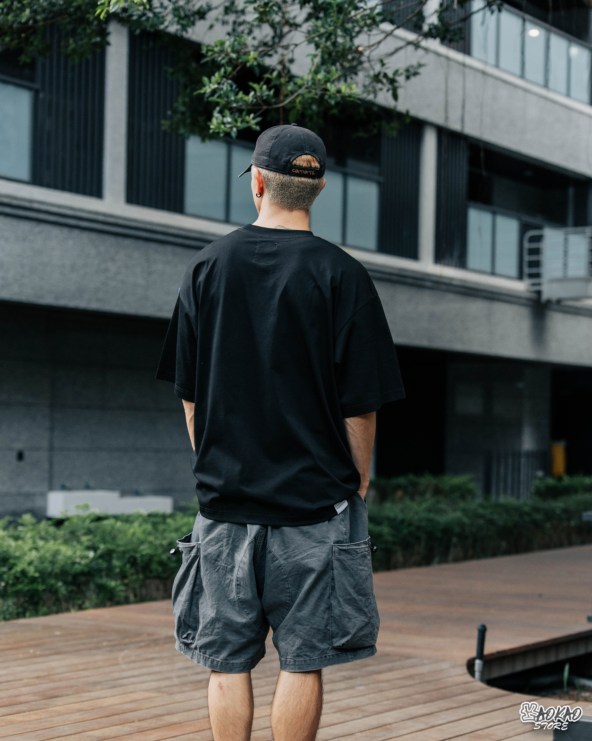 BLACK FLAG 黑旗 Gothic Tee 歌德式印花短T【JBF24T005】