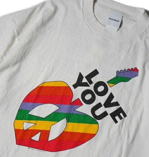 READYMADE 2024 A/W SS T-SHIRT PEACE - PRE ORDER ITEM (預訂中)