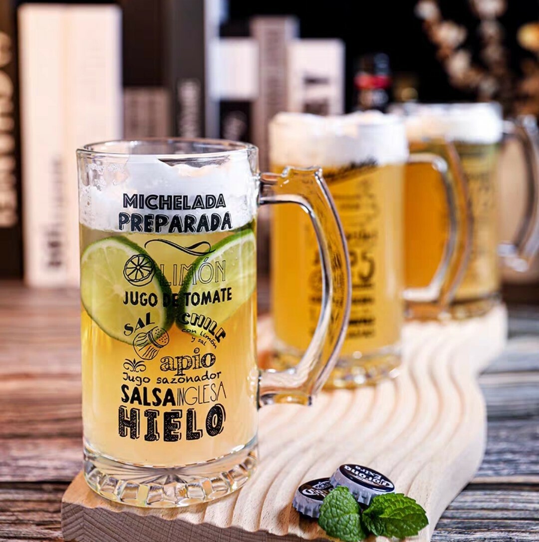 德國復古加厚啤酒杯