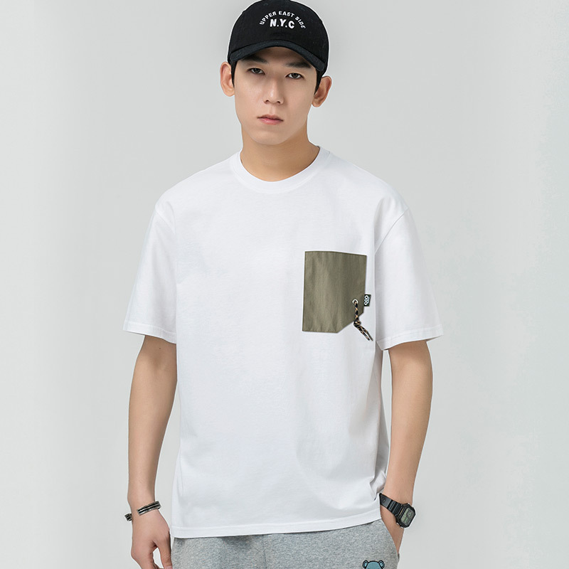 Loose casual short sleeve T-shirt (M-3XL white) (contact customer service to confirm the shipping size after placing an order)