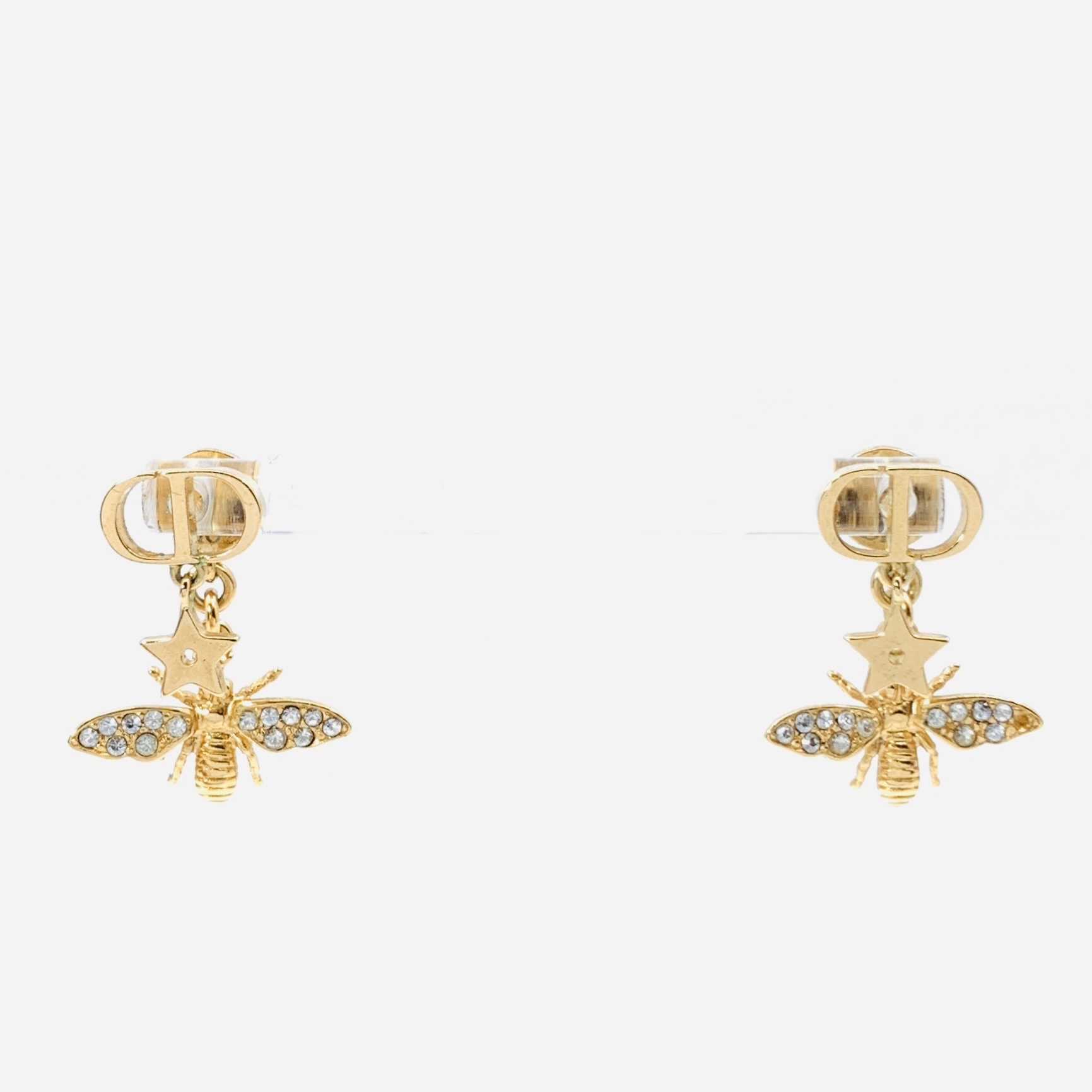 Dior bee earrings hotsell