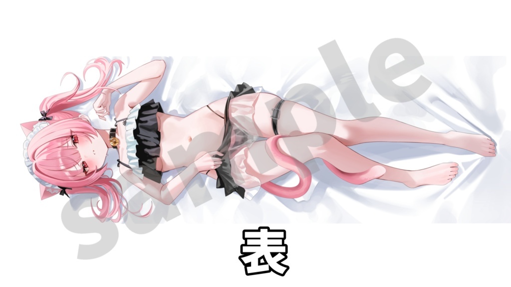 「ACG.GO」「預購」「Vtuber」みけにゃん mikenekoko 3D記念 等身大抱枕套