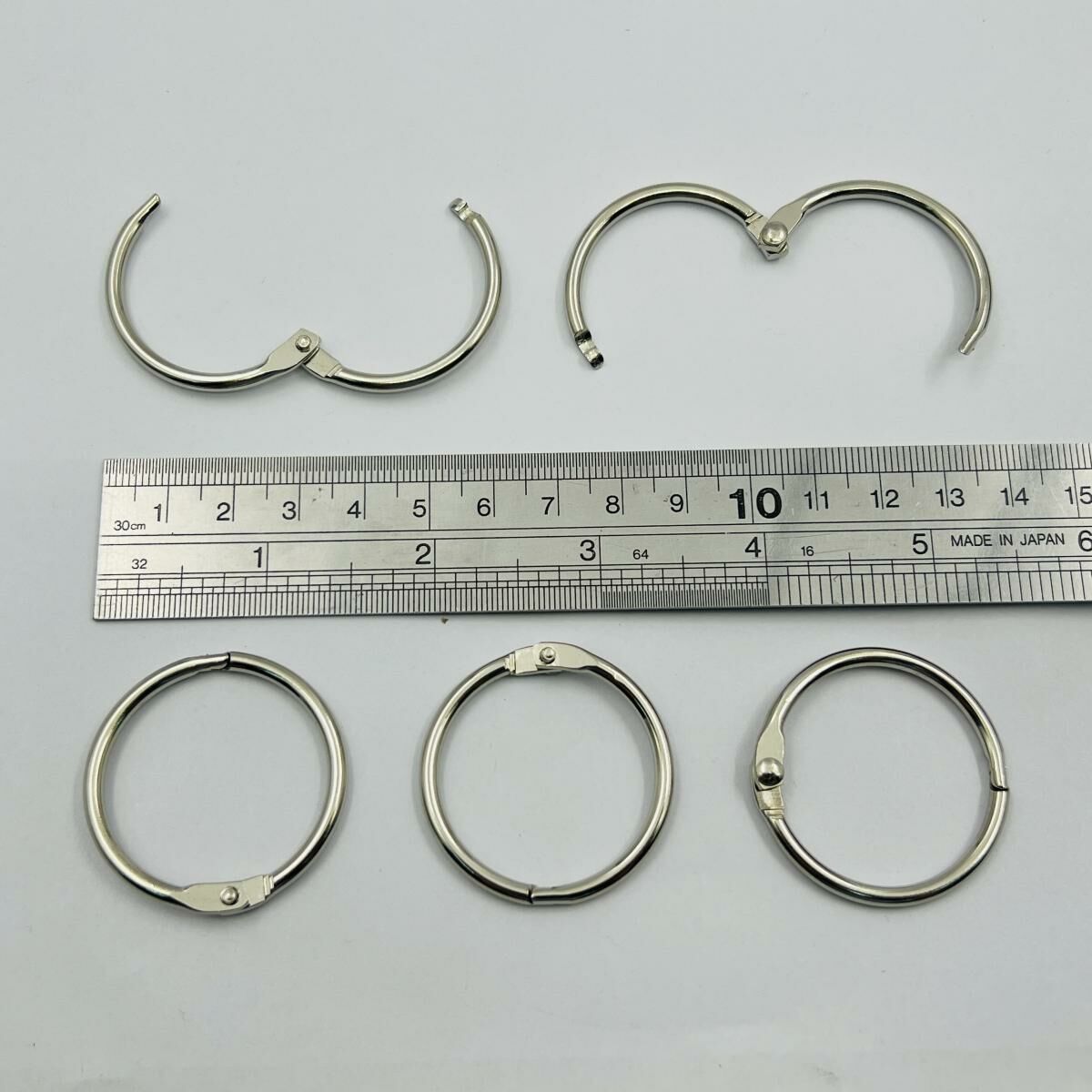 SDI - 台灣手牌 1-1/4寸活頁鐵圈 (10個裝) #0752