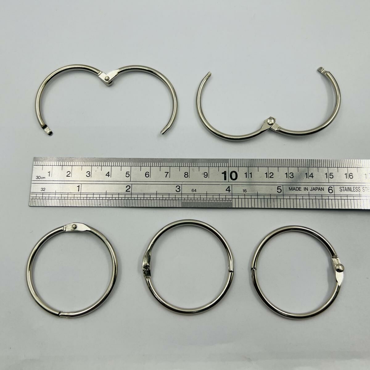 SDI - 台灣手牌 1-1/2寸活頁鐵圈 (10個裝) #0753