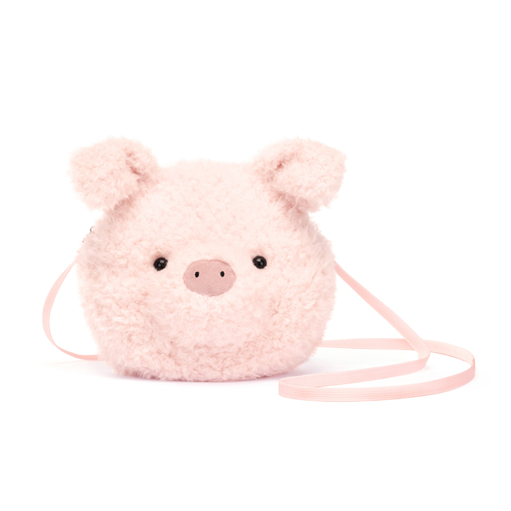 Jellycat Little Pig Bag 毛茸茸小豬斜背包