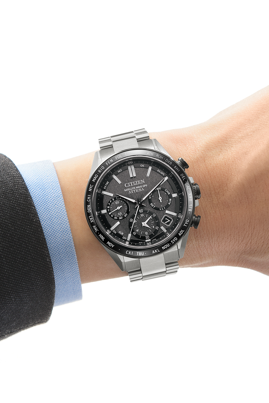 Citizen 星辰 ATTESA Satellite Wave GPS Super Titanium Perpetual CC4058-67X Watch 衛星電波 GPS 超級鈦金手錶