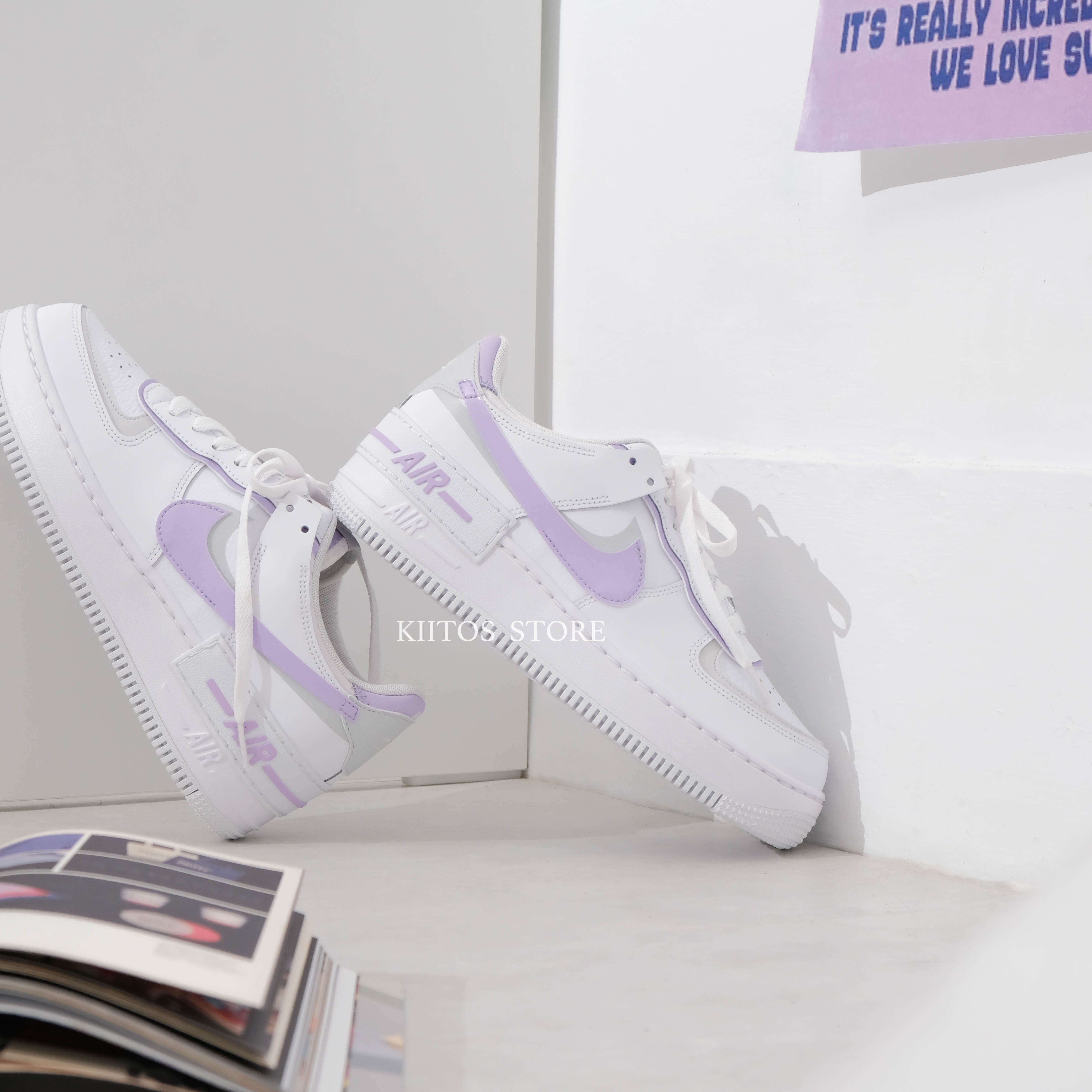 Nike Air Force 1 Low Shadow  解構 芋香椰奶 FN6335-102