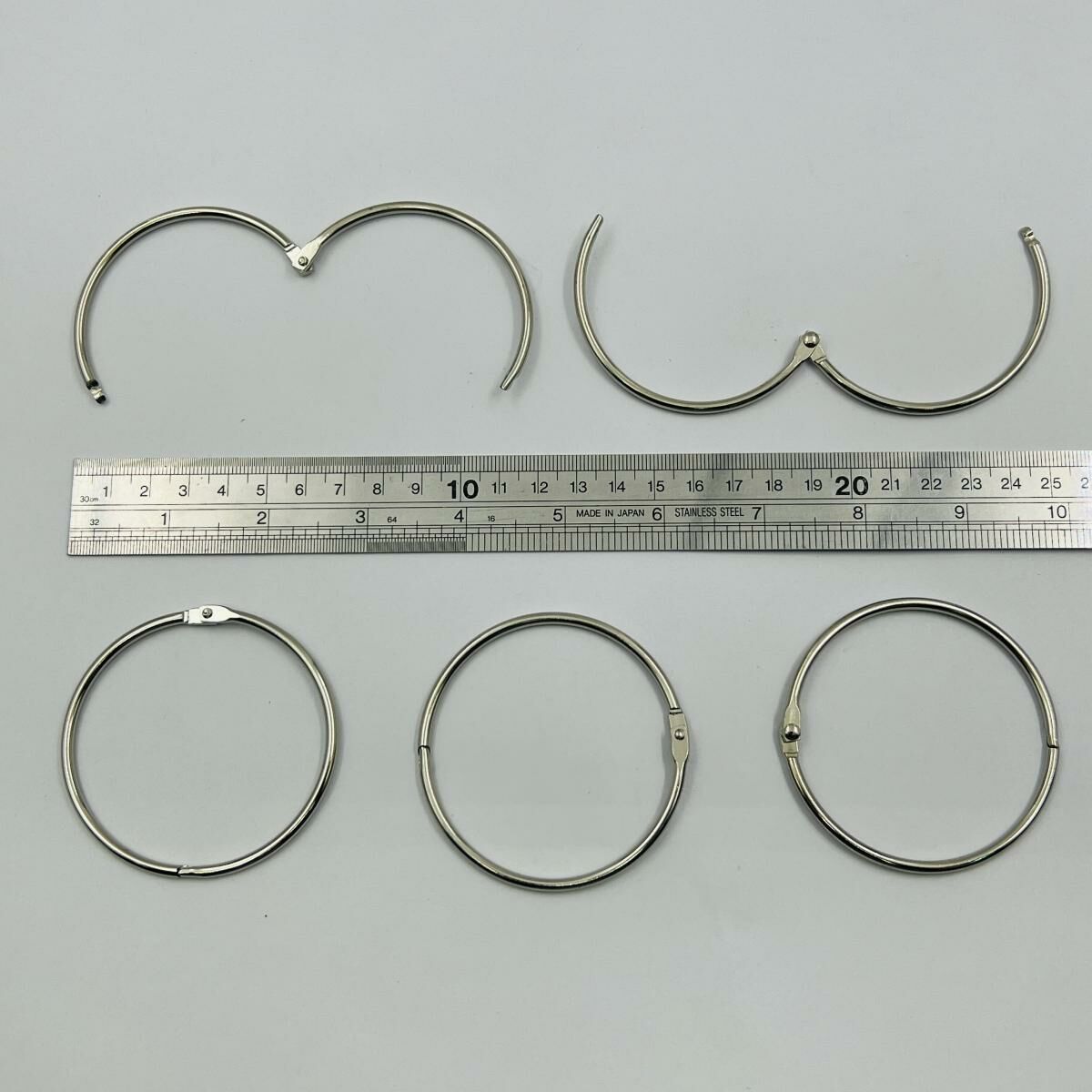 SDI - 台灣手牌 2-1/2寸活頁鐵圈 (5個裝) #0755