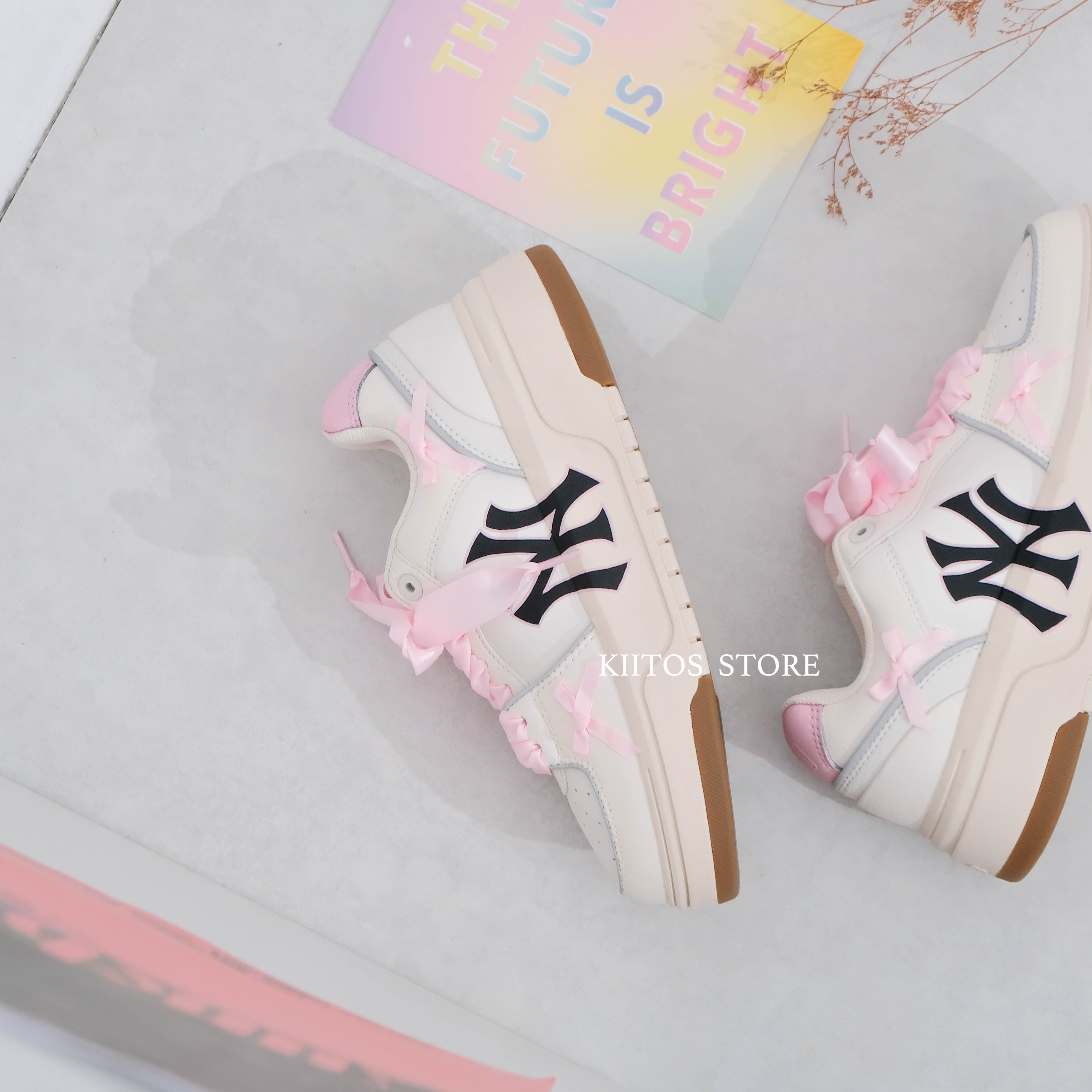 MLB Chunky Liner 心動信號 訂製款 甜美蝴蝶結