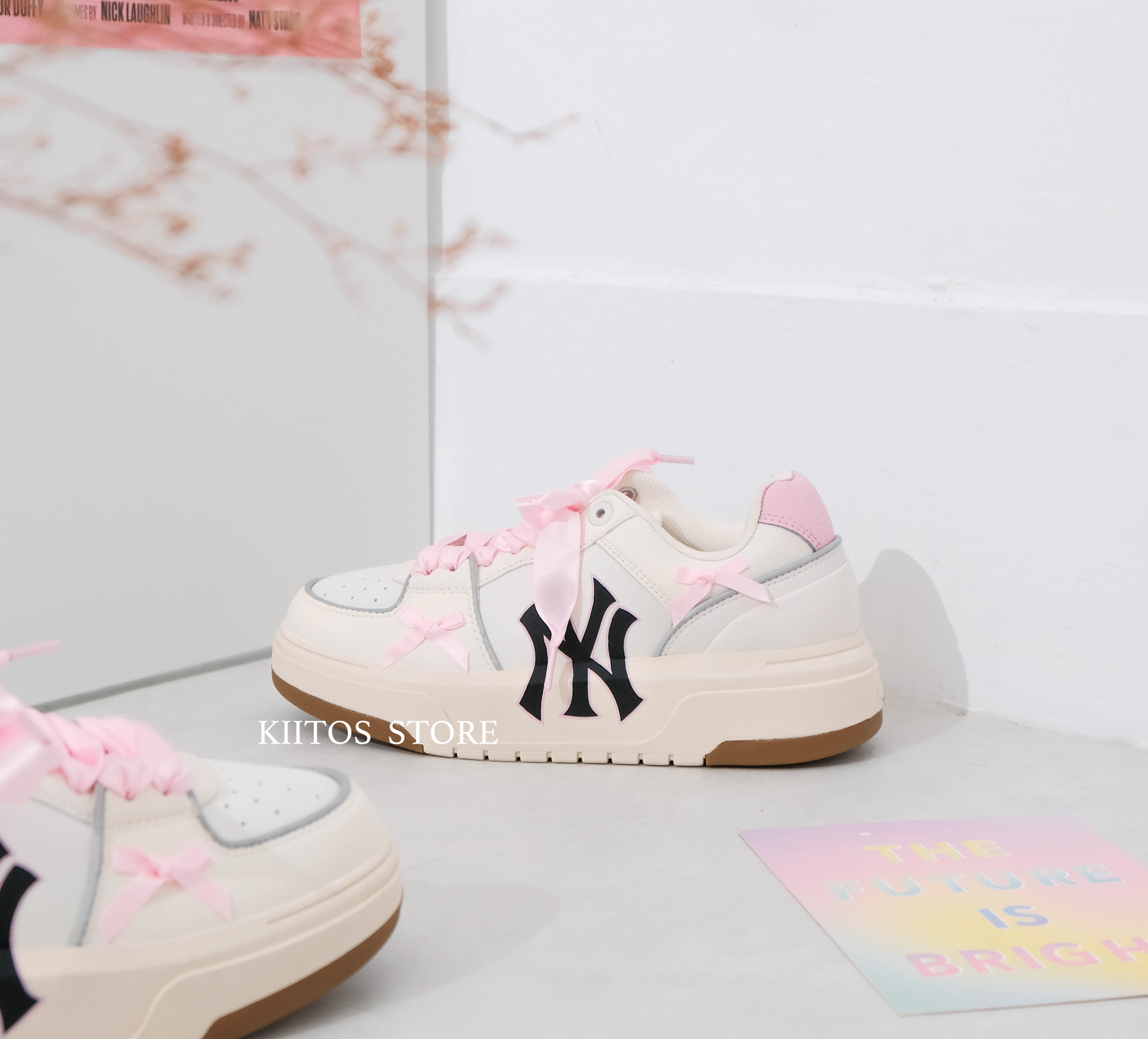 MLB Chunky Liner 心動信號 訂製款 甜美蝴蝶結