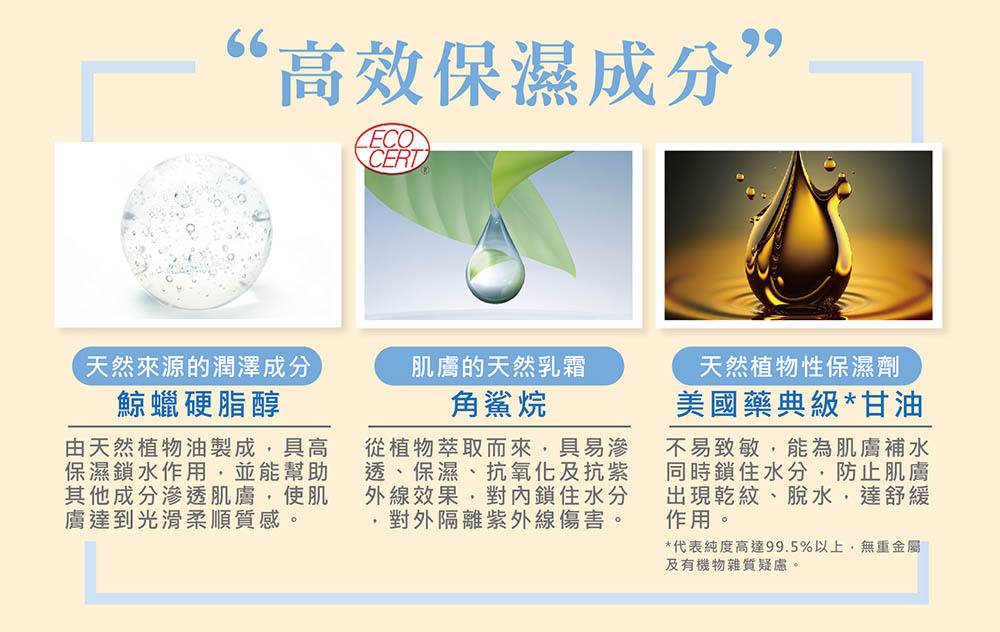 全能寶寶修護乳液-添加天然植萃保濕成分,讓洗後的肌膚滋潤不乾澀。