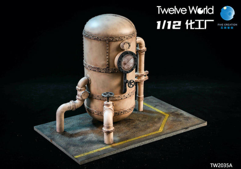 TWTOYS 1/12 化工廠場景 TW2035A / B (自選)