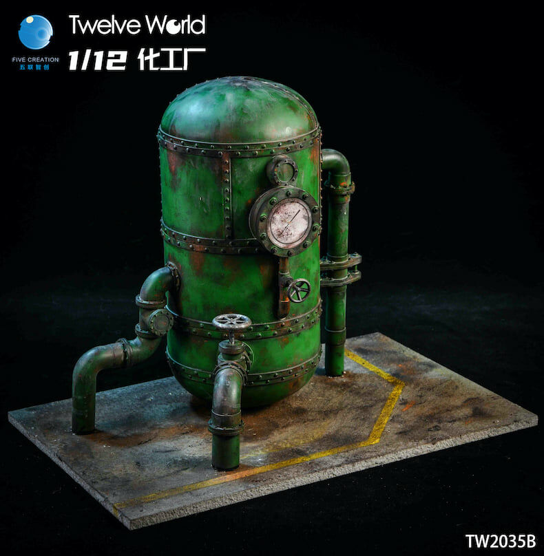 TWTOYS 1/12 化工廠場景 TW2035A / B (自選)