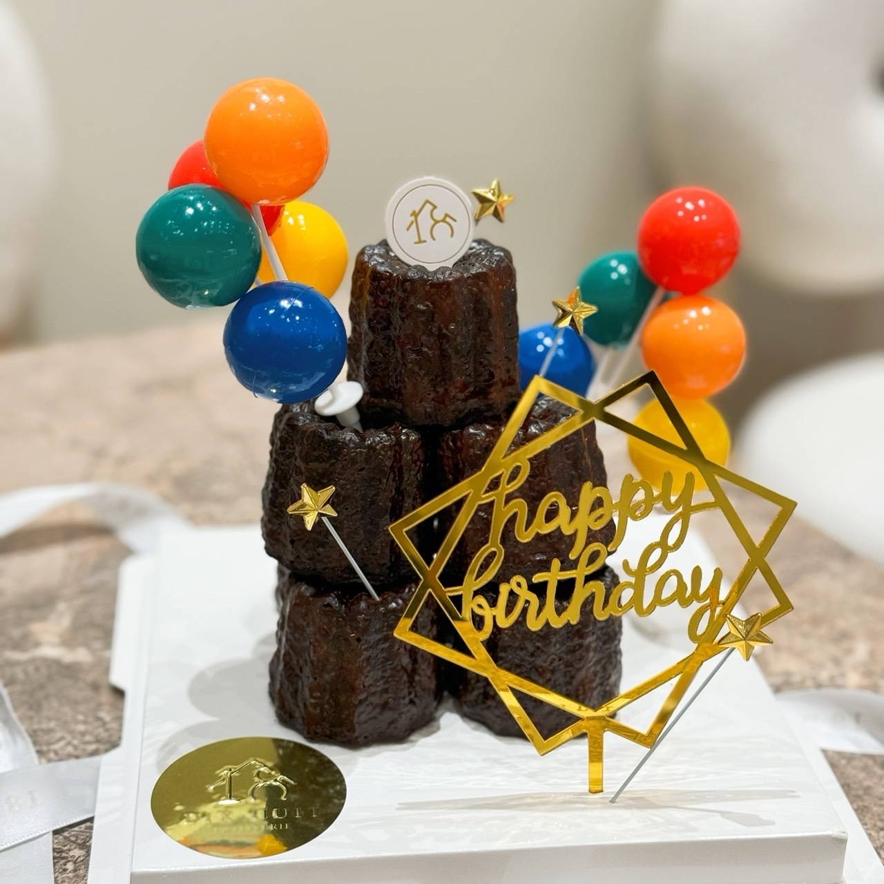 經典可麗露蛋糕 - 氣球款