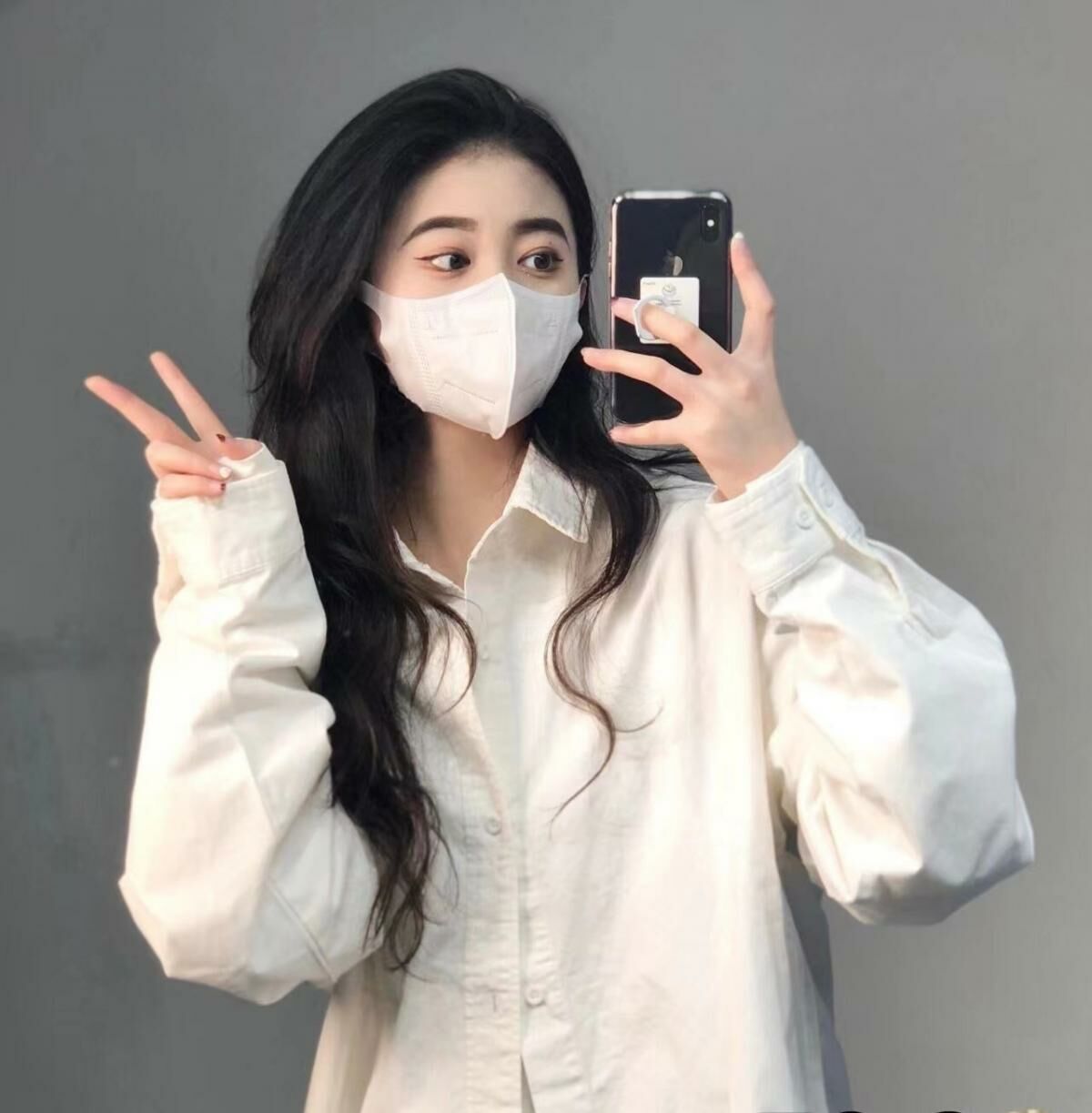 Women's Long Sleeve Shirt (Color: White) (Size: S-2XL) (Contact customer service to confirm the shipping size after placing an order)