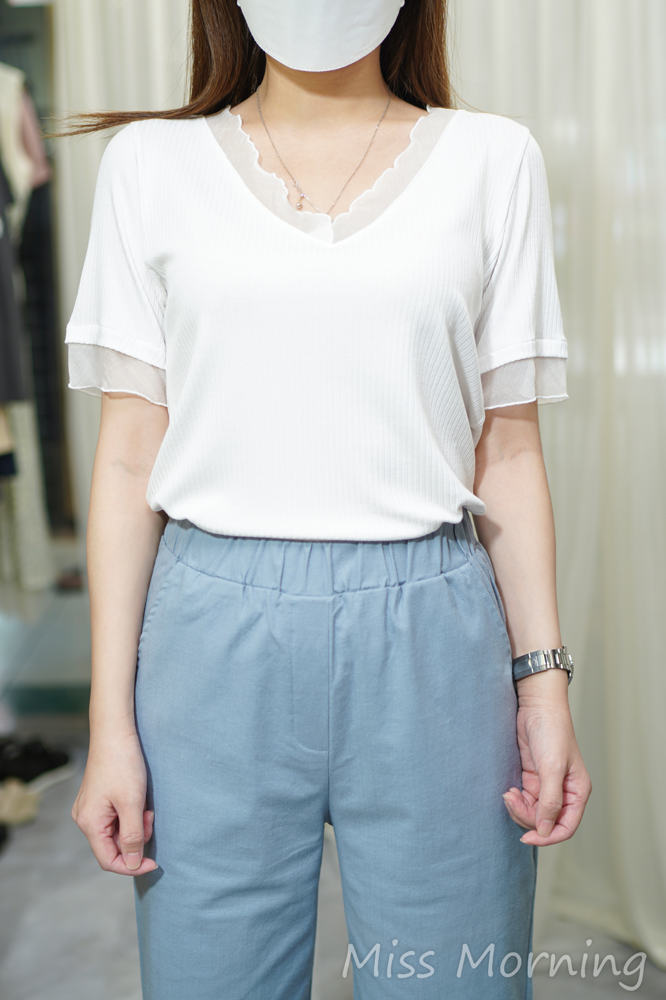 V領款上衣(14054)