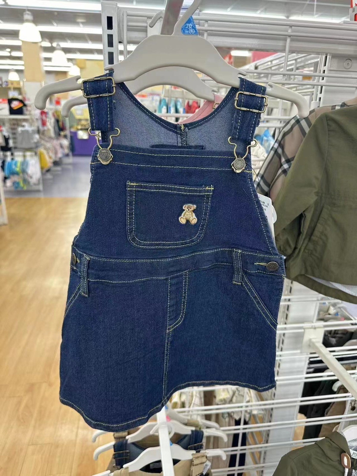 原單 polo 3色秋季背帶裙