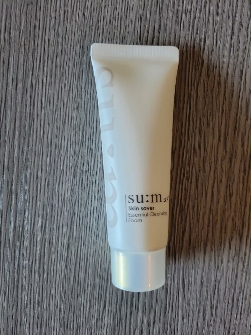 [現貨][B240718]Su:m37 skin saver Essential Cleansing Foam 洗面乳- 40ml (一套五支)