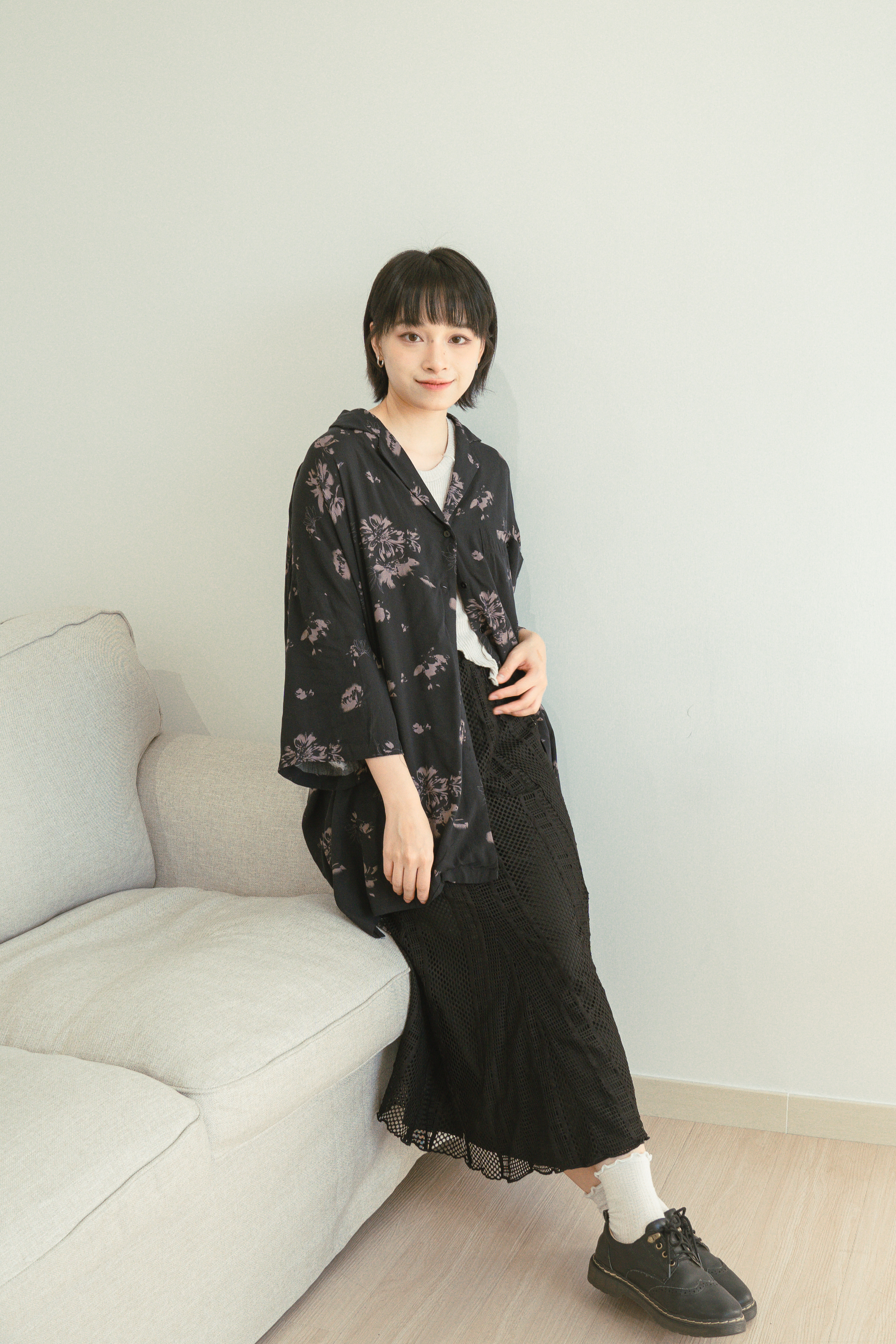 10168 ｜ Oversize 印花恤