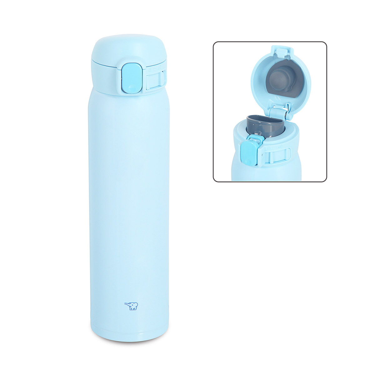 象印 0.6L 不銹鋼保溫杯(一體式中栓)【香港行貨】-SM-WR60E