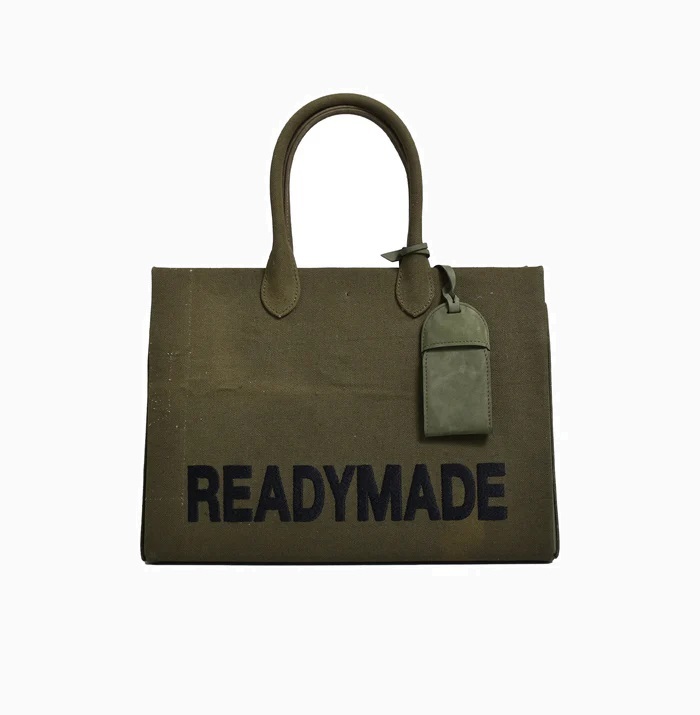 READYMADE 2024 A/W SHOPPING BAG - GREEN PRE ORDER ITEM (預訂中)