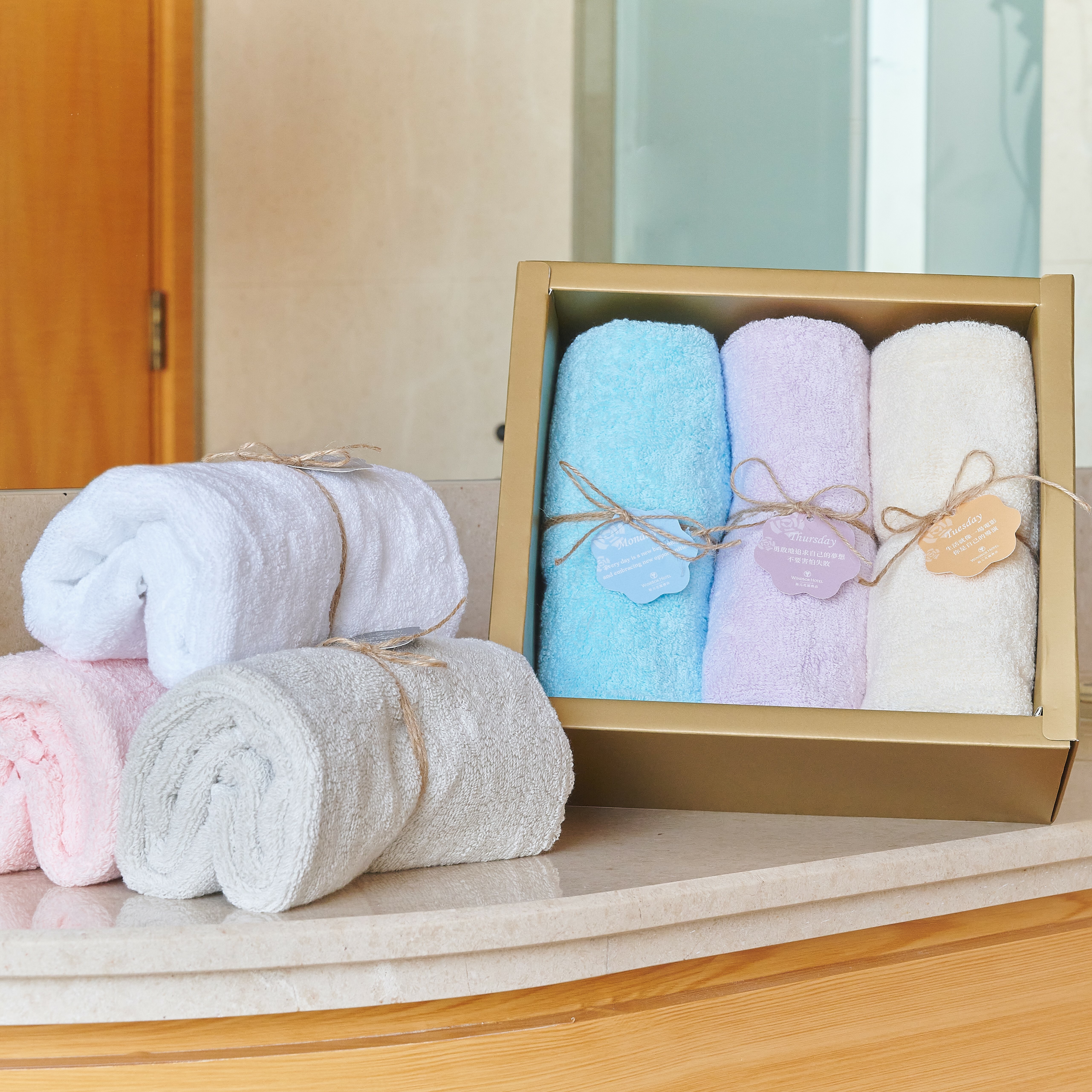 生活選品｜美國棉毛巾禮盒