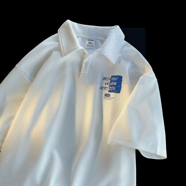 熱推貼標短袖（白色M-2XL）（（下單后聯繫客服確認發貨尺碼）
