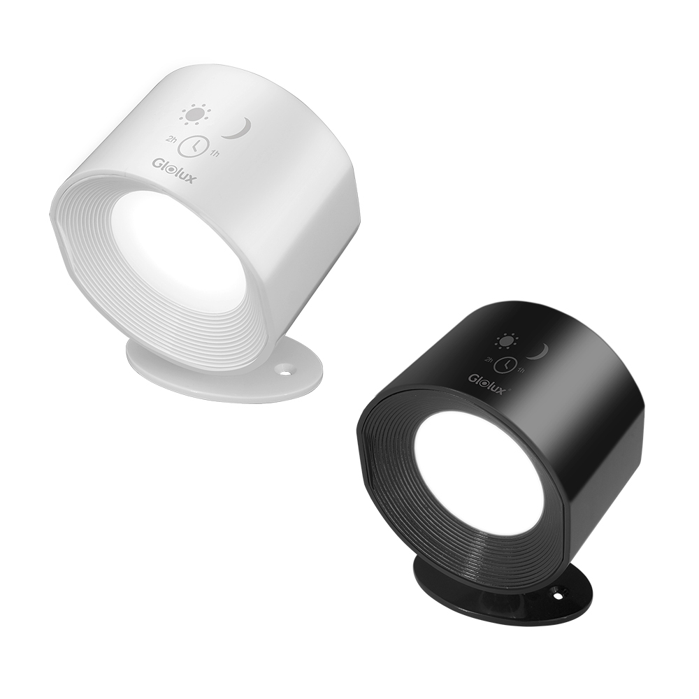 【活動限定】超值2入組 Glolux 三色調光觸控壁燈  (WL-1201/WL-1202)