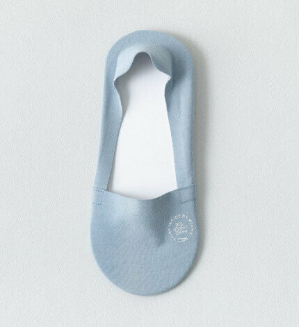 【3 pairs】Women's spring and summer thin shallow boat socks (blue)