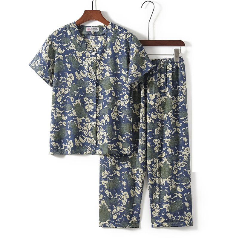 熱推老年人短袖套裝( L-3XL碼 10號色）【下單後請聯絡客服確認發貨尺碼】