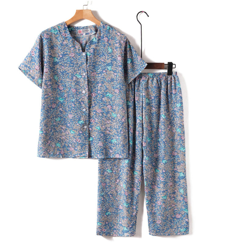 熱推老年人短袖套裝( L-3XL碼 11號色）【下單後請聯絡客服確認發貨尺碼】