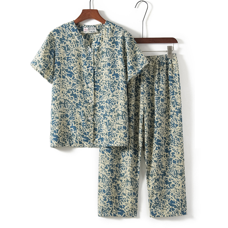 熱推老年人短袖套裝( L-3XL碼 12號色）【下單後請聯絡客服確認發貨尺碼】