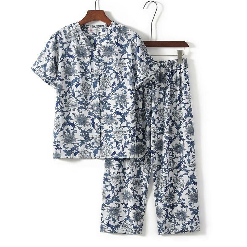熱推老年人短袖套裝( L-3XL碼 13號色）【下單後請聯絡客服確認發貨尺碼】