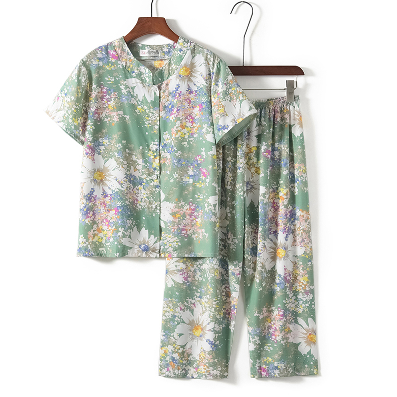 熱推老年人短袖套裝( L-3XL碼 15號色）【下單後請聯絡客服確認發貨尺碼】