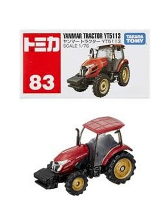 [玩具系列] TOMICA YANMAR紅色拖拉機