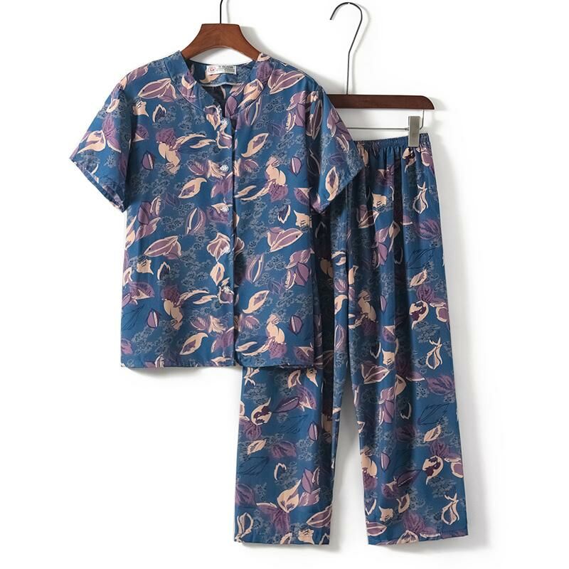 熱推老年人短袖套裝( L-3XL碼 24號色）【下單後請聯絡客服確認發貨尺碼】