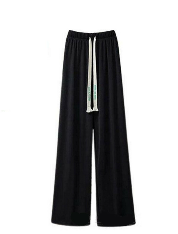 Women's Clothing - Pants #Single Piece (Black) (M-4XL) (Contact customer service to confirm size after placing an order) 