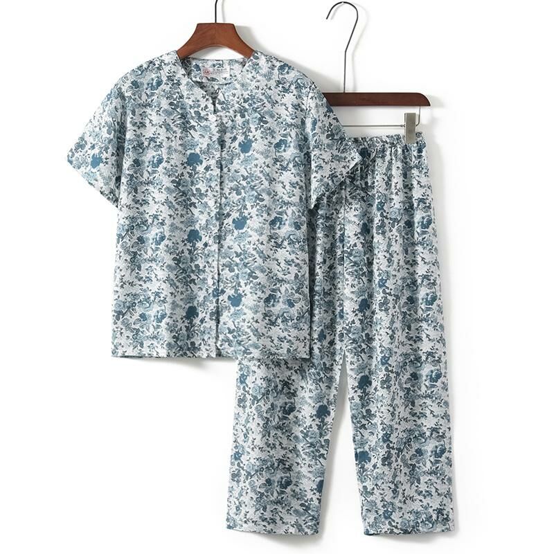 熱推老年人短袖套裝( L-3XL碼 27號色）【下單後請聯絡客服確認發貨尺碼】