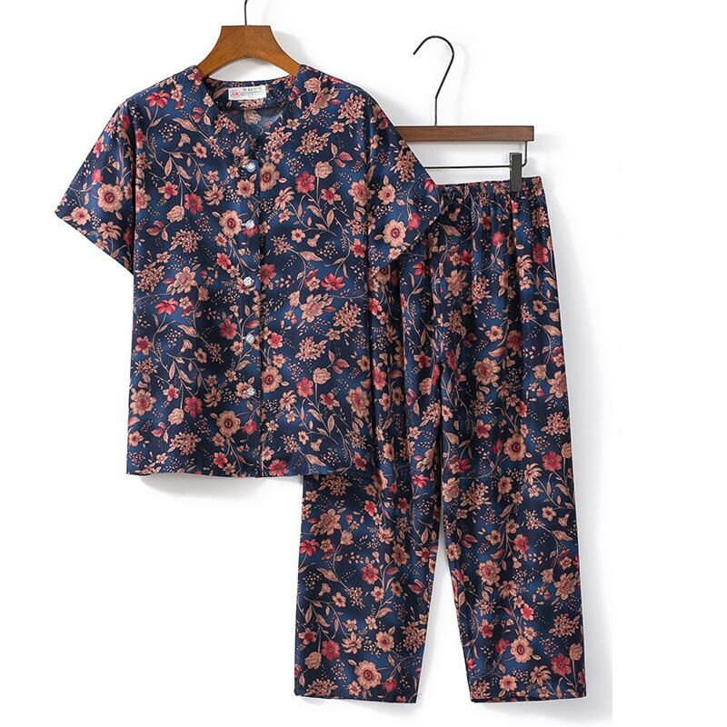 熱推老年人短袖套裝( L-3XL碼 31號色）【下單後請聯絡客服確認發貨尺碼】