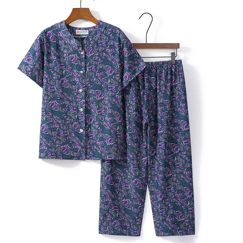 熱推老年人短袖套裝( L-3XL碼 33號色）【下單後請聯絡客服確認發貨尺碼】