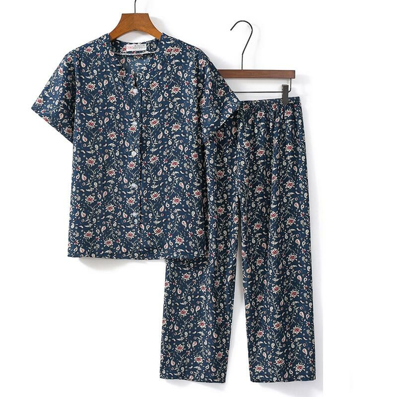 熱推老年人短袖套裝( L-3XL碼 35號色）【下單後請聯絡客服確認發貨尺碼】