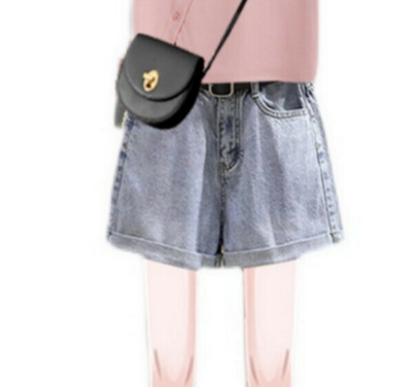 Women's Denim Shorts#Single Piece (Gray) (M-4XL) (Contact customer service to confirm size after placing an order) 