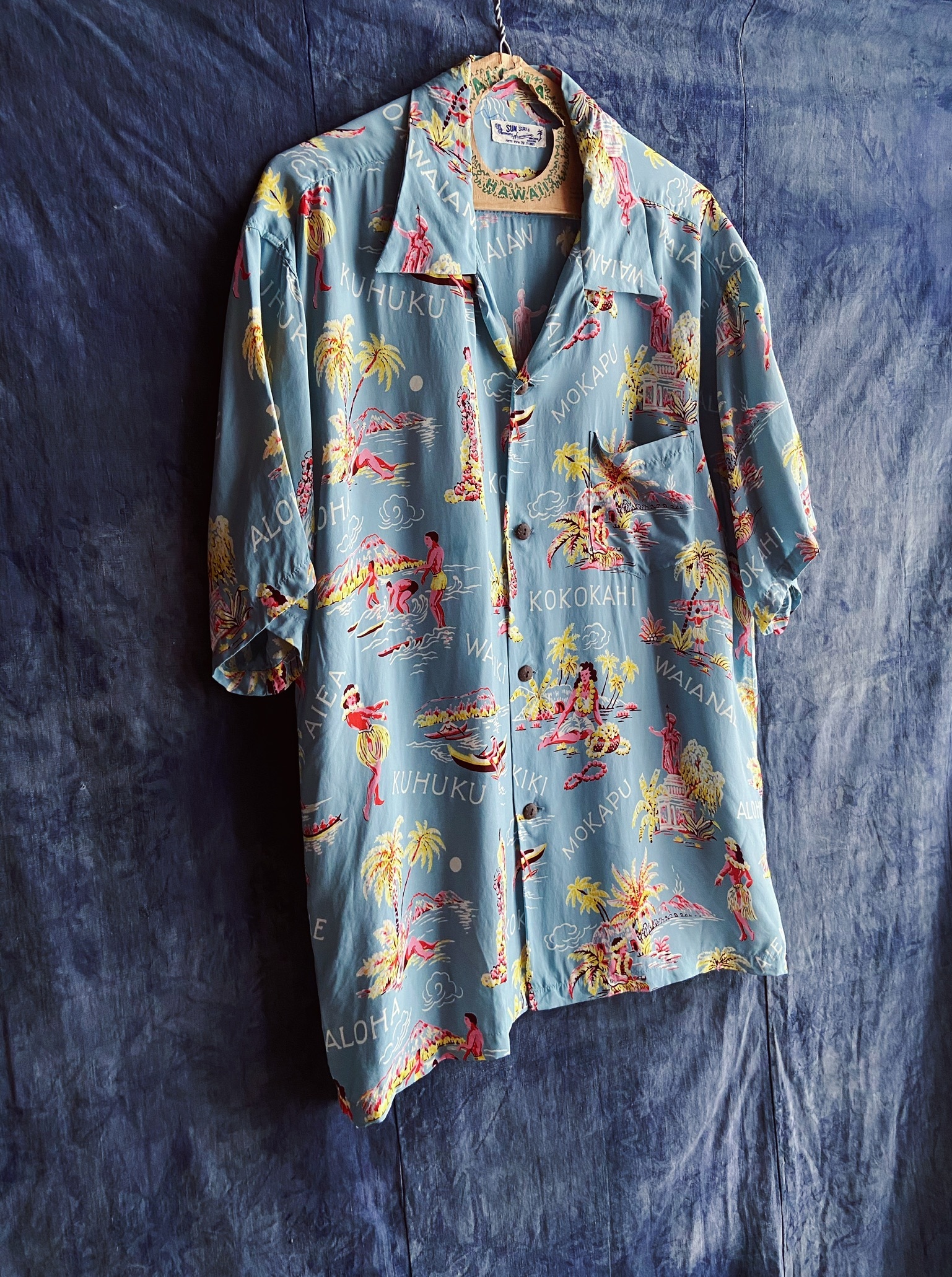 SUN SURF Aloha Shirts / 日本東洋夏威夷襯衫-島嶼湛藍