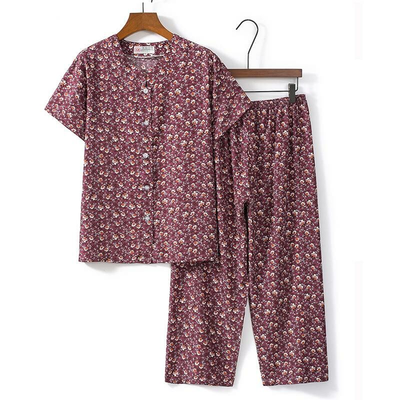 熱推老年人短袖套裝( L-3XL碼 37號色）【下單後請聯絡客服確認發貨尺碼】