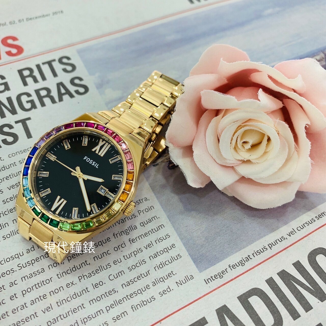 【FOSSIL】百變錶圈限量套組ES5311SET 38mm 現代鐘錶